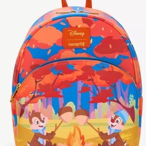 Loungefly Disney Chip And Dale Camping Backpack